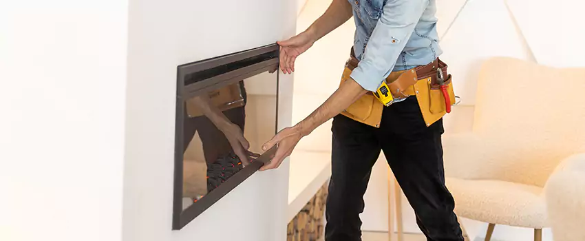 Metal Fireplace Installation in Fairhope, Alabama
