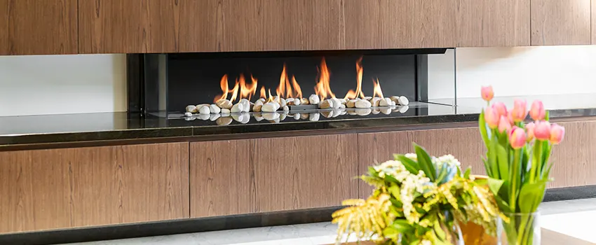 Double-height Fireplace Design Refurbishment in Fairhope, Alabama