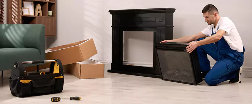 Old Rusted Metal Fireplace Repair And Replacement in Fairhope, AL